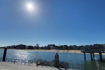 Blick auf die Insel Föhr